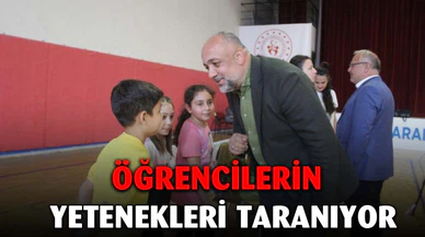 245 öğrenci sportif yetenek taramasından geçti