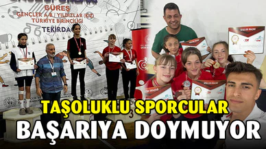 Taşoluk Fatih Ortaokulu öğrencilerinin büyük başarısı