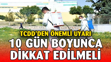 TCDD’den ilaçlama açıklaması
