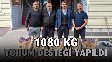 Bin 80 kilogram korunga tohumu dağıtıldı