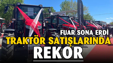 Afyonkarahisar Tarım Ve Hayvancılık Fuarı Rekor Traktör Satışları İle Sona Erdi