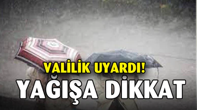 Afyonkarahisar Valiliği Uyardı