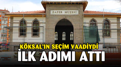 Zafer Müzesi için Önemli Adım