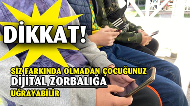 Çocukların gizlediği dijital zorbalığa dikkat