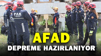 AFAD Bünyesinde Depremde Arama ve Kurtarma Eğitimleri Sürüyor