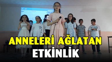 Çocuklar Anneler Günü’nü farklı bir etkinlikle ile kutladı