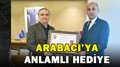 İş İnsanı Arabacı'ya Anlamlı Belge