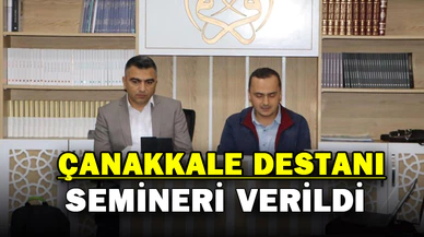 Emirdağ’da ‘Çanakkale Destanı’ semineri