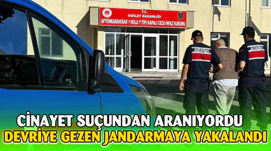 Devriye gezen jandarma 23 yıl 6 ay hapis cezası ile aranan şahsı yakaladı