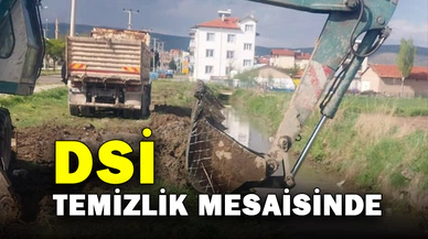 DSİ Ekiplerinin Temizlik Çalışmaları Sürüyor