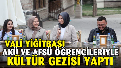 Vali Yiğitbaşı, Frigya’nın tanıtımı için öğrencileri dinledi