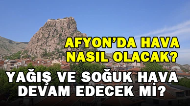 Afyonkarahisar’da hava nasıl olacak?