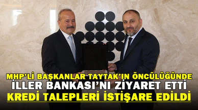 MHP'den İLBANK'a Ziyaret
