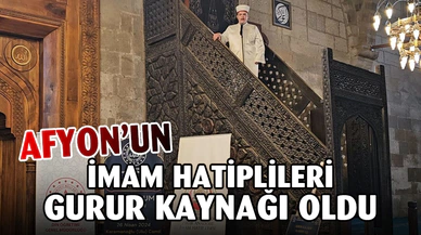 Afyon-İmam Hatip Lisesi ilimizi gururlandırdı