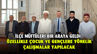 ‘İlçe Müftüleri İstişare Toplantısı’ Şuhut’ta yapıldı
