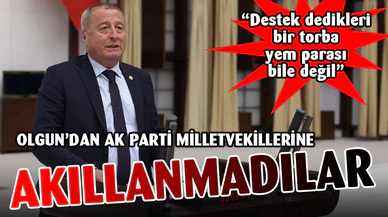 Olgun'dan AK Parti Milletvekillerine Sert Sözler