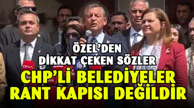 Özel: Biz bu belediyeleri rant için kazanmadık