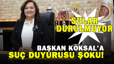 Başkan Köksal'a suç duyurusu