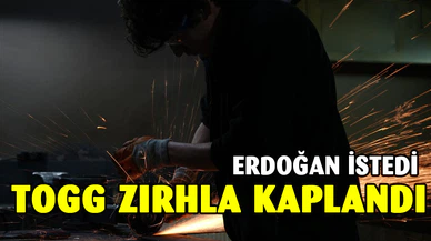 Cumhurbaşkanı Erdoğan çağrı yaptı, Togg zırhla kaplandı