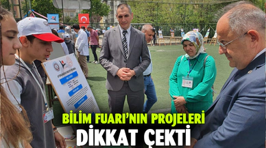 Afyonkarahisar'da Bilim Fuarında 14 proje sergilendi