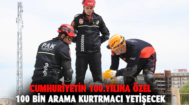 Depremde arama ve kurtarma eğitmen eğitimi