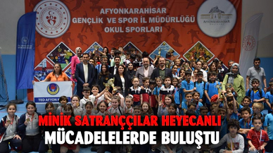 Minik satranççılar heyecanlı mücadelelerde buluştu