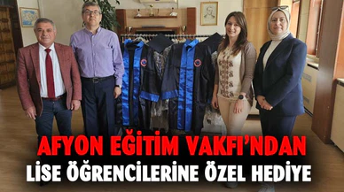 AEV’ den Gazi Meslek Lisesi’ne mezuniyet hediyesi