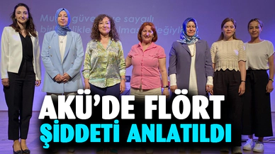 AKÜ’de medya anlatılarından örneklerle flört şiddeti değerlendirildi