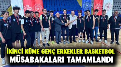 İkinci küme genç erkekler basketbol müsabakaları tamamlandı