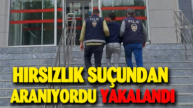 Afyonkarahisar'da hırsızlık suçundan aranıyordu yakalandı