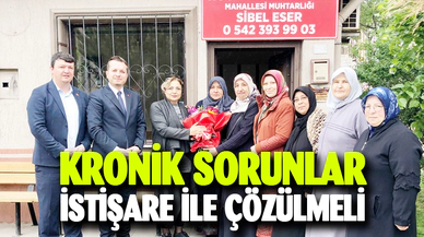 Başkan Karataş “Mahallelerimizin kronik sorunları istişare ile çözülmeli”