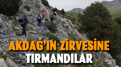 19 Mayıs kutlamaları Akdağ’ın zirvesine taşındı