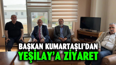 Kumartaşlı’dan Başkan Yeşilay’a ziyaret