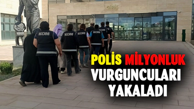 Polis, tefecilikle 25 milyonluk vurgun yapan 9 kişiyi yakaladı