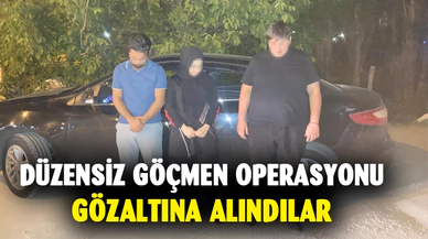 Afyonkarahisar'da düzensiz göçmen operasyonu