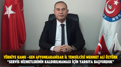 Öztürk: “Toplu sözleşme hükümlerinin yok sayılmasına karşıyız”