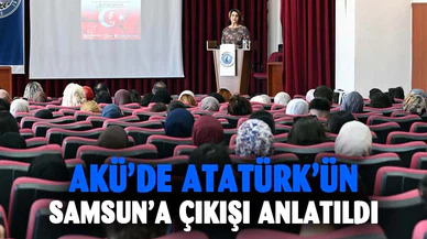 AKÜ’de “19 Mayıs gençlik ve spor bayramı” anlatıldı