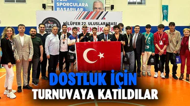 Dinar İmam Hatip Lisesi Nilüfer’de Basketbol turnuvasına katıldı
