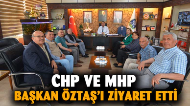 Sandıklı MHP ve CHP teşkilatından Başkan Öztaş’a ziyaret