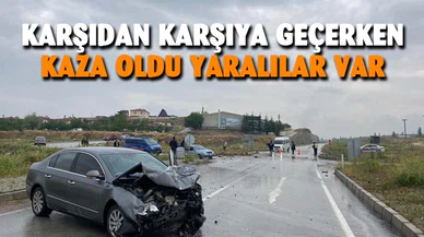 Afyonkarahisar’da kaza 4 kişi yaralandı