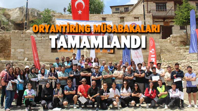 Oryantiring müsabakaları tamamlandı