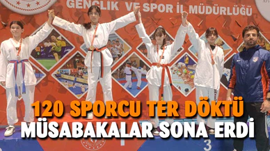 Gençlik haftası tekvando müsabakaları sona erdi