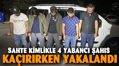 Afyonkarahisar'daKimliksiz 4 yabancı uyruklu şahıs yakalandı