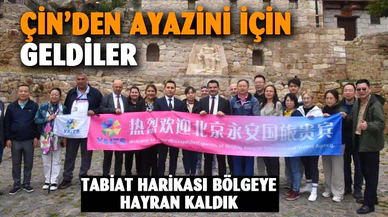 Çinliler Ayazini’ye hayran kaldı