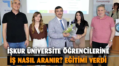 İŞKUR’dan öğrencilere iş arama becerileri eğitimi