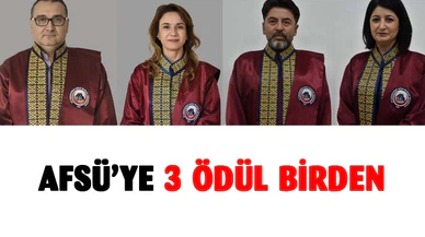 AFSÜ Tıp Fakültesi’nden üç birincilik ödülü