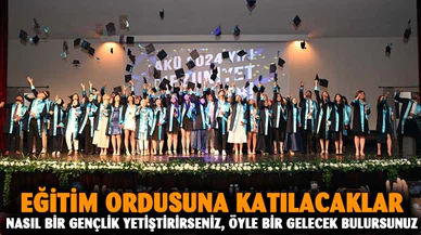 AKÜ 2024 yılı mezuniyet törenleri Eğitim Fakültesi ile başladı