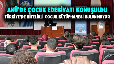 AKÜ’de çocuk edebiyatının Türk edebiyatında yeri ve önemi anlatıldı