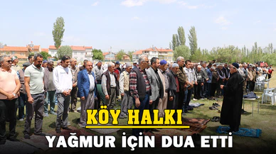 Kurak geçen havalardan dolayı yağmur duasına çıktılar