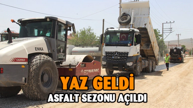 İl Özel İdaresi Asfalt sezonunu açtı
